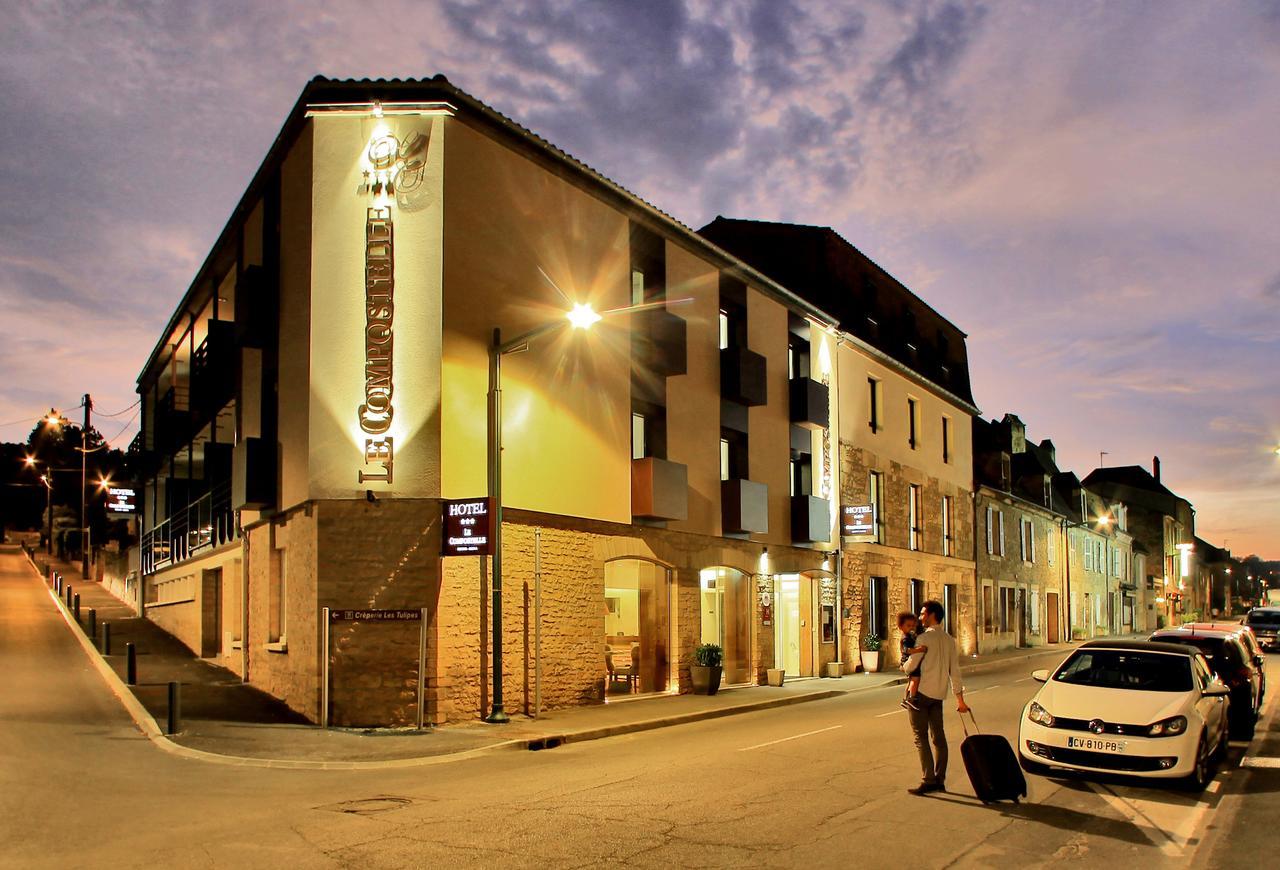 Hotel De Compostelle Sarlat-la-Caneda Exterior photo